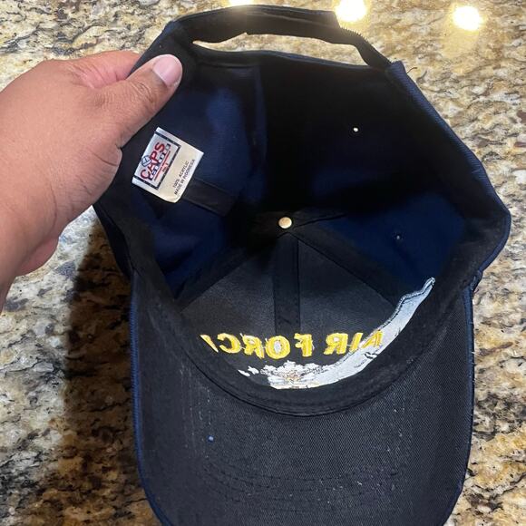 US Air Force Embroidered Eagle Dad Hat Military Veteran Patriotic Adjustable - Picture 6 of 6